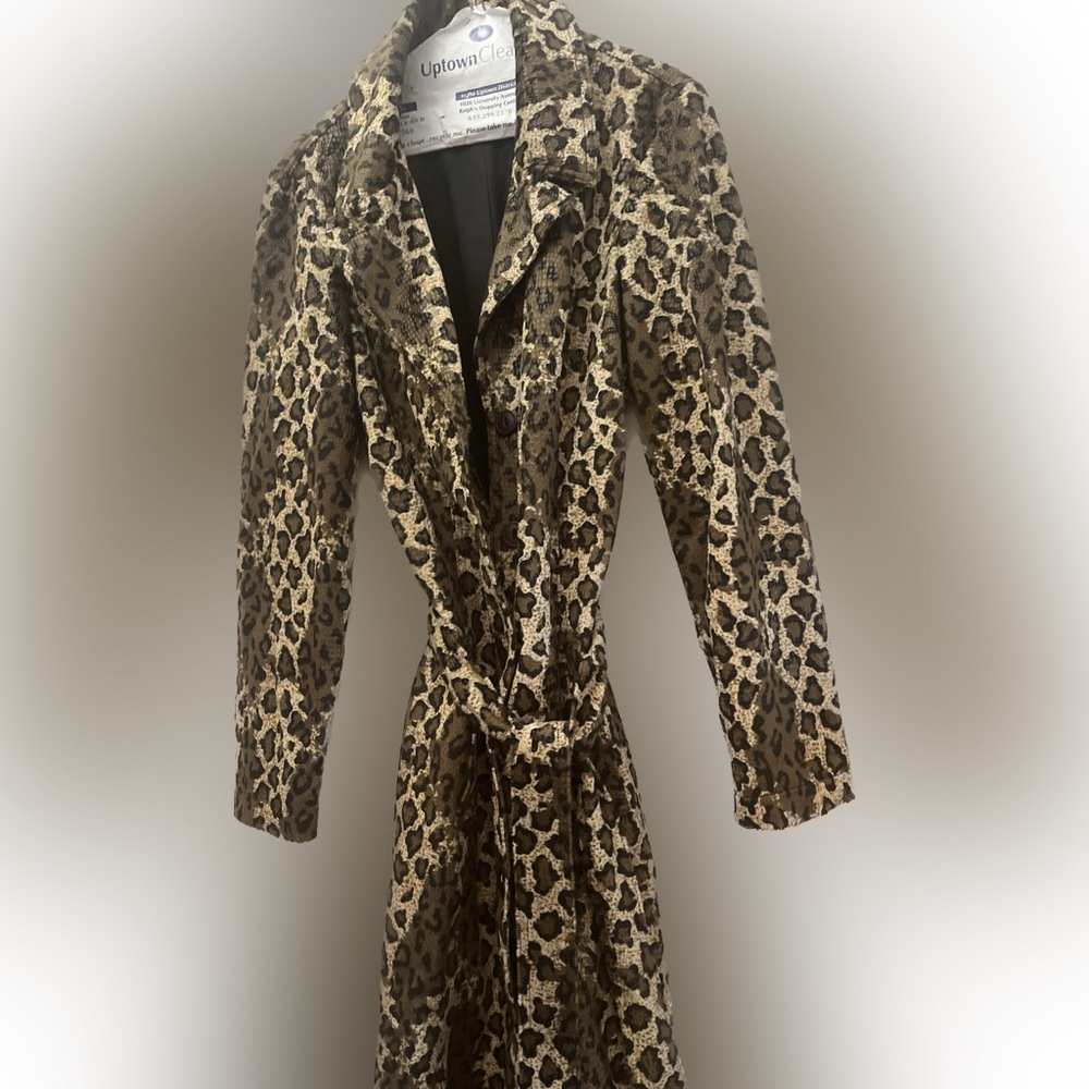 Betsy Johnson long coat, size M